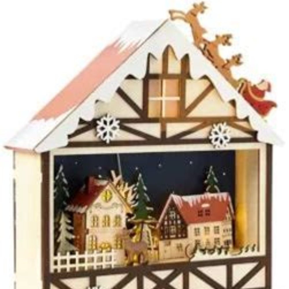 Small Village Scene - Brand New
